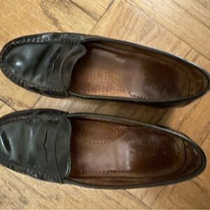 G.H. Bass & Co. Black Leather Loafers